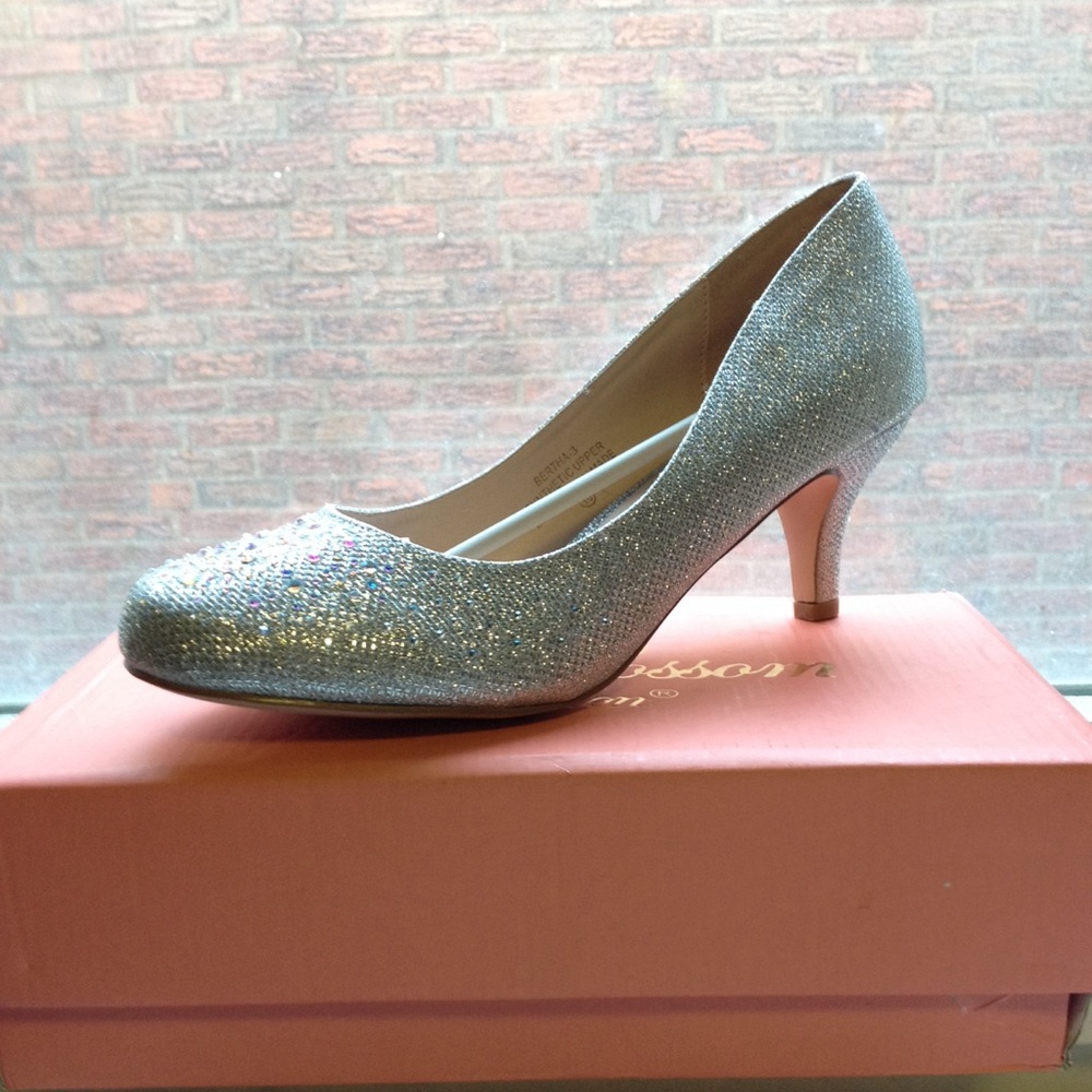 Silver heels